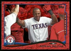 Adrian Beltre [Red Hot Foil] #161 Baseball Cards 2014 Topps Prices