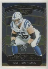 Quenton Nelson #RS-13 Football Cards 2018 Panini Select Rookie Selections Prices