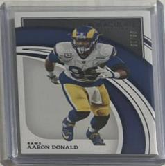 Aaron Donald [Blue] #49 Football Cards 2022 Panini Immaculate Collection Prices