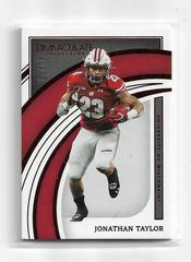 Jonathan Taylor [Ruby] Football Cards 2022 Panini Immaculate Collegiate Prices