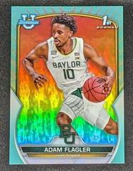 Adam Flagler [Aqua] #16 Basketball Cards 2022 Bowman Chrome University Prices