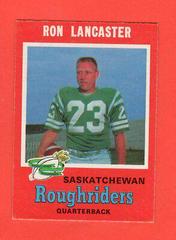 Ron Lancaster #101 Football Cards 1971 O Pee Chee CFL Prices