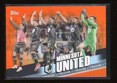 Minnesota United [Orange] Soccer Cards 2022 Topps MLS Prices