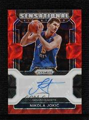 Nikola Jokic [Choice Prizm] #SS-NJK Basketball Cards 2021 Panini Prizm Sensational Signatures Prices