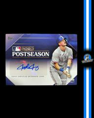 Josh Jung #PPA-JJ Baseball Cards 2024 Topps Postseason Performance Autograph Prices