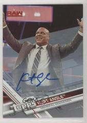 Kurt Angle [Silver Autograph] Wrestling Cards 2017 Topps WWE Then Now Forever Prices
