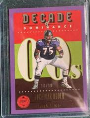 Jonathan Ogden [Violet] #DOD-13 Football Cards 2023 Panini Legacy Decade of Dominance Prices