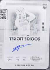 Aaron Wiggins [Autograph] #127 Basketball Cards 2021 Panini Contenders Optic Prices