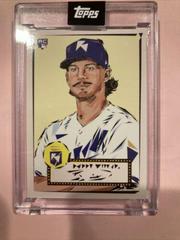 Bobby Witt Jr. #A-12 Baseball Cards 2022 Topps X Naturel 1952 Encased Art Prices