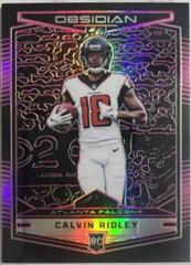 Calvin Ridley [Purple] Football Cards 2018 Panini Obsidian Prices