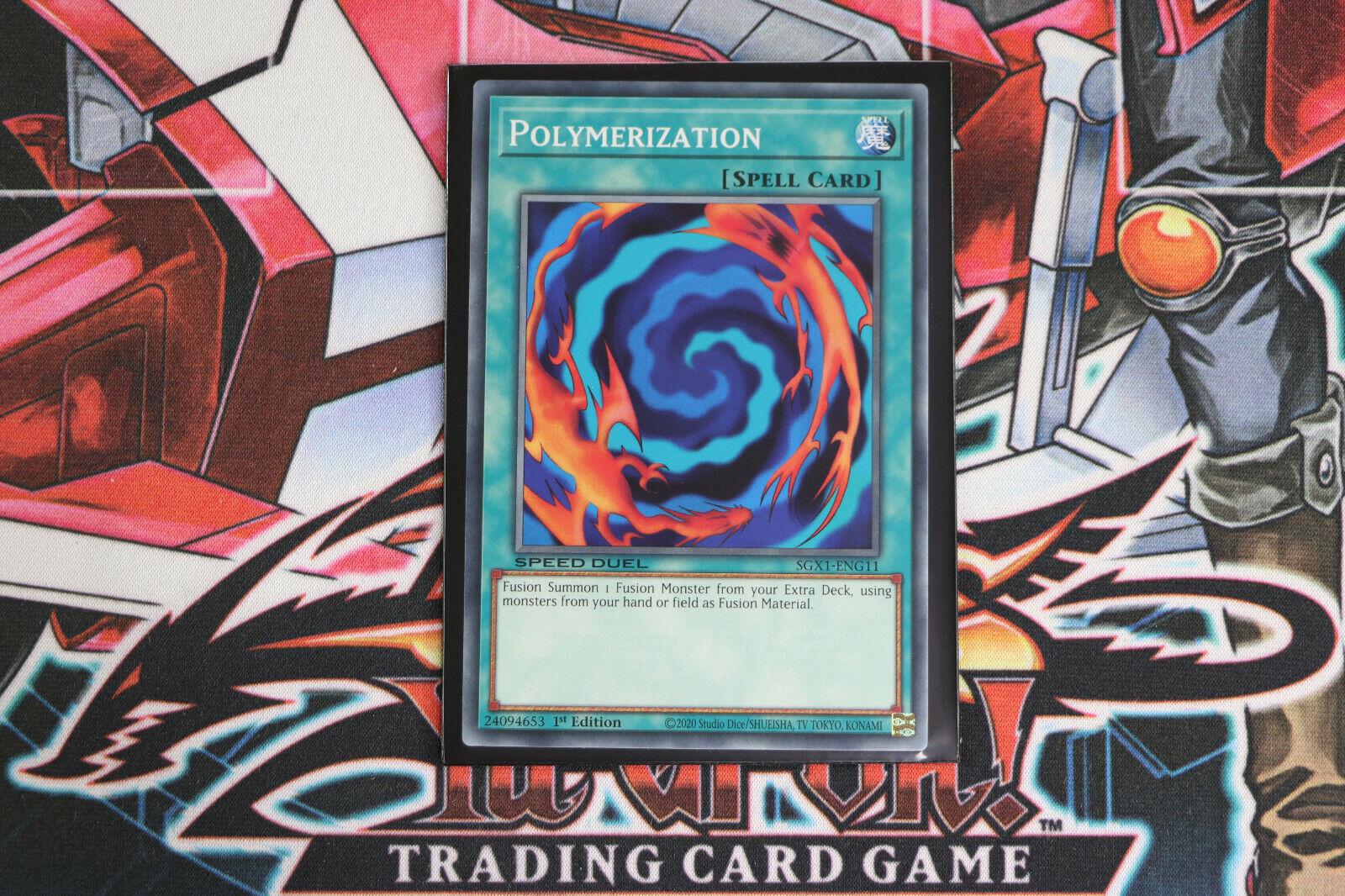 Polymerization SGX1-ENG11 YuGiOh Speed Duel GX: Duel Academy Box