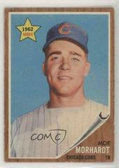 Moe Morhardt #309 Baseball Cards 1962 Topps Prices