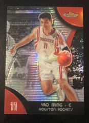 Yao Ming [Refractor] Basketball Cards 2007 Finest Prices