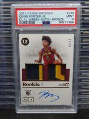 Kevin Porter Jr. [Dual Jersey Autograph Bronze] #239 Basketball Cards 2019 Panini Encased Prices