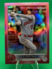 Shohei Ohtani [Pink] Baseball Cards 2022 Topps Chrome Prices