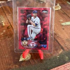Jacob deGrom [Red] Baseball Cards 2023 Topps Chrome Update Sapphire Prices