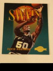 David Robinson [Sky Swats] Basketball Cards 1994 SkyBox Prices