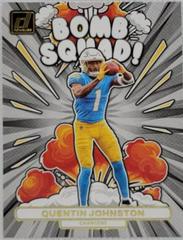 Quentin Johnston #BS-11 Football Cards 2023 Panini Donruss Bomb Squad Prices