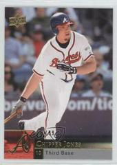 Chipper Jones [Gold] #528 Baseball Cards 2009 Upper Deck Prices