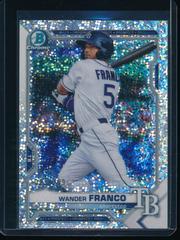 Wander Franco [Speckle Refractor] #BCP-57 Baseball Cards 2021 Bowman Chrome Prospects Prices