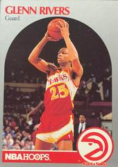 Glenn Rivers Basketball Cards 1990 Hoops Prices