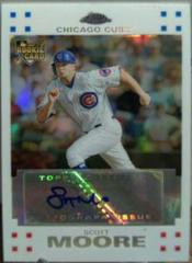 Scott Moore [Autograph White Refractor] #342 Baseball Cards 2007 Topps Chrome Prices