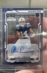 Alec Pierce [Autograph Purple] #PMR-19 Football Cards 2022 Panini Chronicles Playoff Momentum Rookies Prices