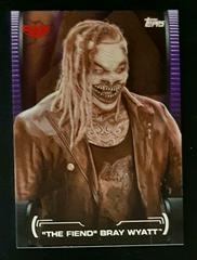The Fiend' Bray Wyatt [Purple] #6 Wrestling Cards 2021 Topps WWE Undisputed Prices