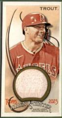 Mike Trout #MFR-MT Baseball Cards 2023 Topps Allen & Ginter Mini Framed Relics Prices