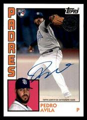 Pedro Avila Baseball Cards 2019 Topps Update 1984 Baseball Autographs Prices
