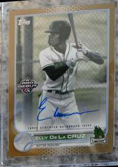 Elly De La Cruz [Autograph Gold] #PD-189 Baseball Cards 2022 Topps Pro Debut Prices