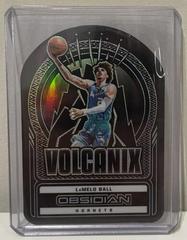 LaMelo Ball Basketball Cards 2021 Panini Obsidian Volcanix Prices