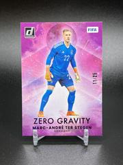 Marc Andre ter Stegen [Purple] #11 Soccer Cards 2022 Panini Donruss Zero Gravity Prices
