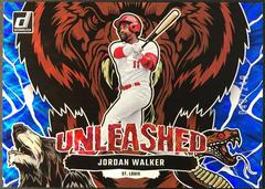 Jordan Walker [Blue] #U5 Baseball Cards 2023 Panini Donruss Unleashed Prices