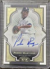 Pedro Martinez #T1A-PM Baseball Cards 2023 Topps Tier One Autographs Prices