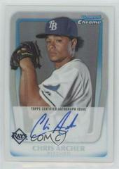 Chris Archer [Refractor Autograph] #BCP134 Baseball Cards 2011 Bowman Chrome Prospects Prices