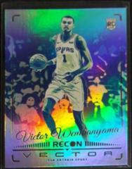 Victor Wembanyama #22 Basketball Cards 2023 Panini Recon Vector Prices