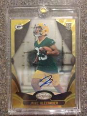 Jaire Alexander [Autograph Gold Etch] Football Cards 2018 Panini Certified Prices