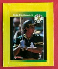 Jose Canseco [Bonus Card] Baseball Cards 1989 Donruss Prices