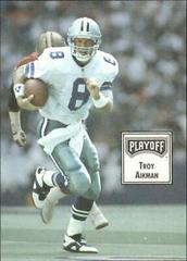 Troy Aikman #25 Football Cards 1993 Playoff Contenders Prices