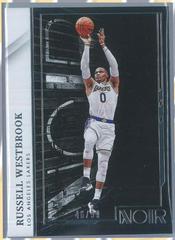 Russell Westbrook Basketball Cards 2021 Panini Noir Prices