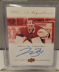 Jake Allen #US-JA Hockey Cards 2021 Ultimate Collection Signatures Prices