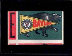 Baylor Bears #E Football Cards 1961 Topps Stickers Prices