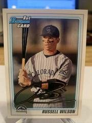 Russell Wilson #BDPP47 Baseball Cards 2010 Bowman Draft Picks & Prospects Prices