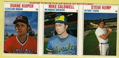 Caldwll, Kemp, Kuiper [Hand Cut Panel] Baseball Cards 1979 Hostess Prices