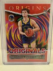 Brandin Podziemski [Red] #24 Basketball Cards 2023 Panini Origins Prices
