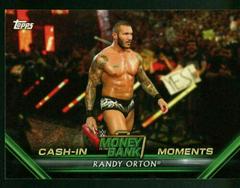 Randy Orton #CM-5 Wrestling Cards 2019 Topps WWE Money in the Bank Cash In Moments Prices