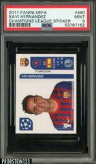 Xavi Hernandez #490 Soccer Cards 2011 Panini UEFA Champions League Sticker Prices