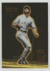 Paul O'Neill [Mirror Gold] #65 Baseball Cards 1995 Select Certified Prices