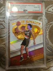 Anfernee Simons Basketball Cards 2018 Panini Crown Royale Rookie Royalty Prices